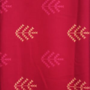 Dhanak 3 Piece Embroidered Suit - Image 3