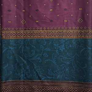 Dhanak 3 Piece Embroidered Suit - Image 3