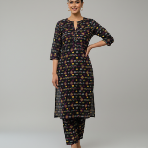 Khaddar 2 Piece Printed Suit - All Over