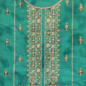 Khaddar 3 Piece Embroidered Suit - Image 2