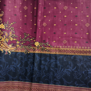 Khaddar 3 Piece Embroidered Suit - Image 3