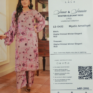 Lala Winter 2 Piece Suit - All Over - Digital Printed - Image 2