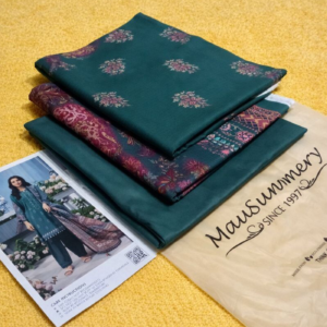 Linen 3 Piece Printed Suit by Mausummery - Image 2