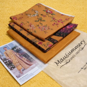 Linen 3 Piece Printed Suit by Mausummery - Image 2